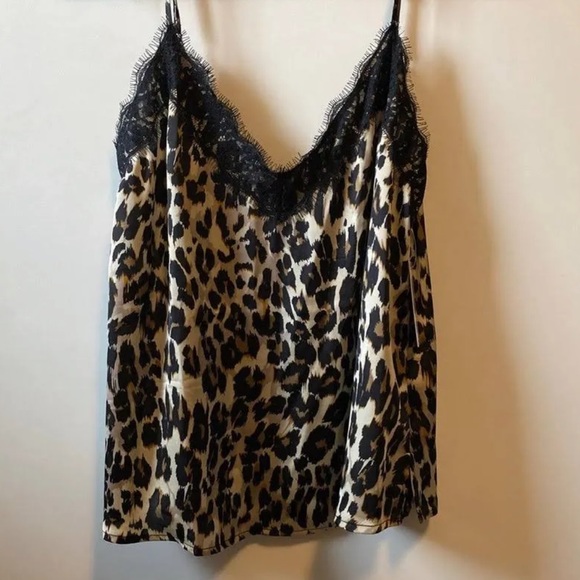 bp Tops - Nordstrom Cheetah Print Lace Cami